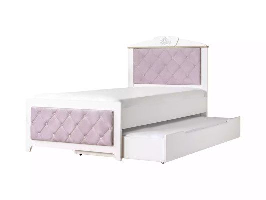 Childrens room Complete Chesterfield Children's Furniture Bed Wood Pink Set 8 pieces