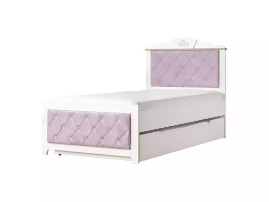 Childrens room Complete Chesterfield Children's Furniture Bed Wood Pink Set 8 pieces