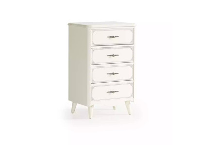 Luxury Chest of drawers Wardrobe Wood Bedroom Modern Chest of drawers White Design