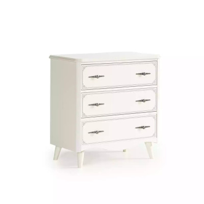 Chest of drawers Wardrobe Wood Chests of drawers Bedroom Modern White Design Luxury