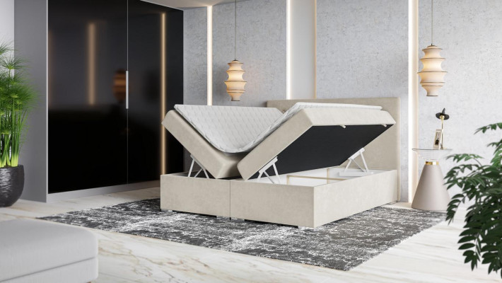 Bedroom Bed Luxury Double bed Style Modern Upholstered bed Designer Textile Furniture