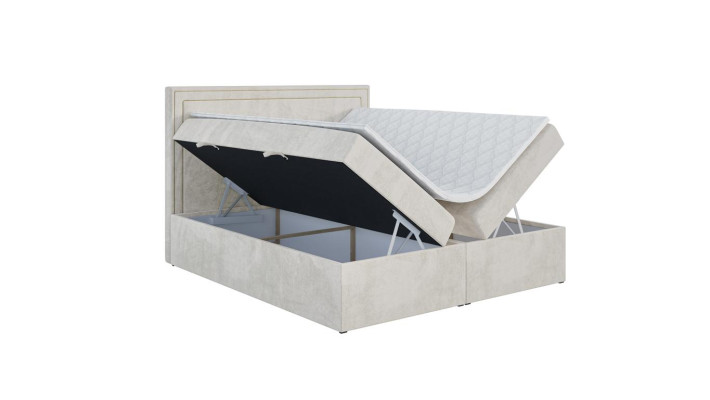 Modern Bed Upholstery Design Luxury Double Furniture Bedroom Box Spring Bed Furniture