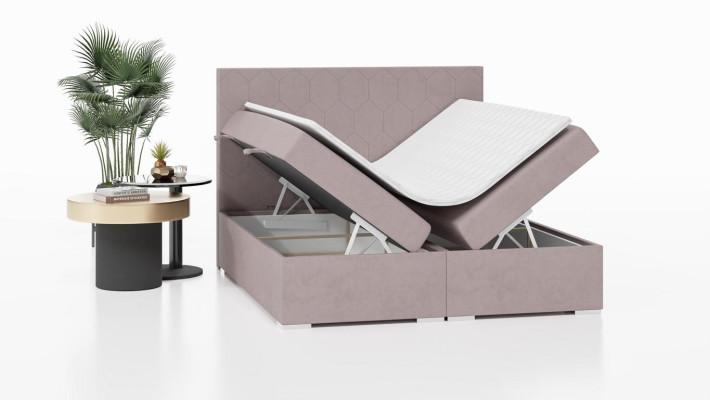 Bed Upholstery Design Double bed Bedroom Textile Furniture Luxury box spring bed