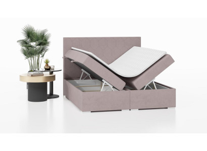Bed Upholstery Design Double bed Bedroom Textile Furniture Luxury box spring bed
