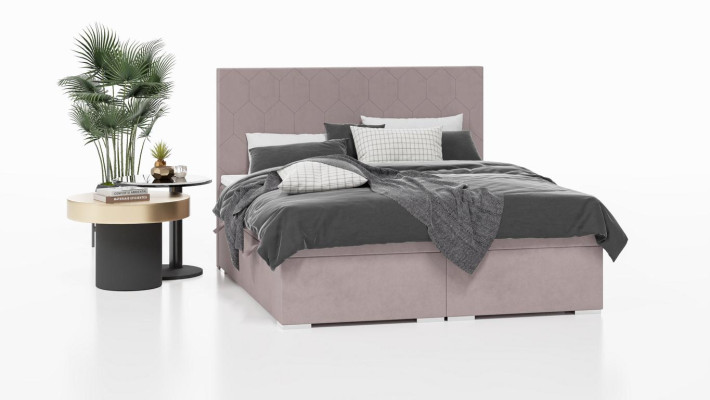 Bed Upholstery Design Double bed Bedroom Textile Furniture Luxury box spring bed