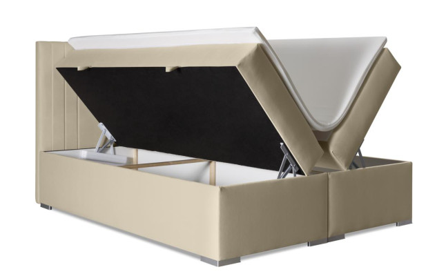 Double bed Upholstery Bedroom Bed Modern Furniture Upholstered bed Box spring bed