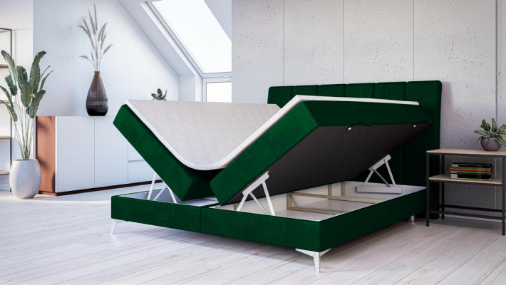 Modern Bed Bedroom Designer Double bed Box spring bed Upholstered bed
