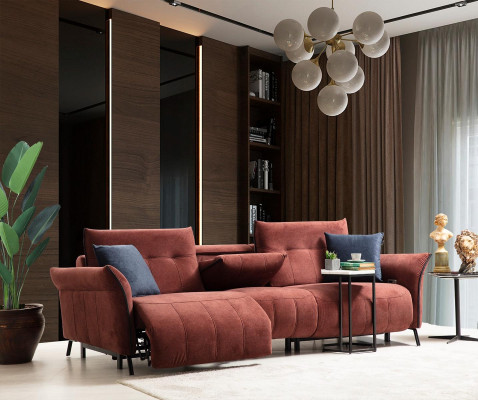 Designer Sofa Living room new Upholstered Sofa Four Seater Couch Modern Furniture