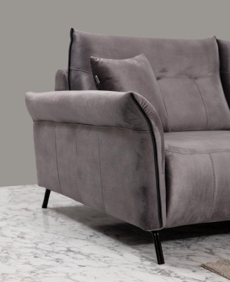 Sofa Couch Living room Three Seater Upholstered Sofa Luxury Design Furniture Modern Textile