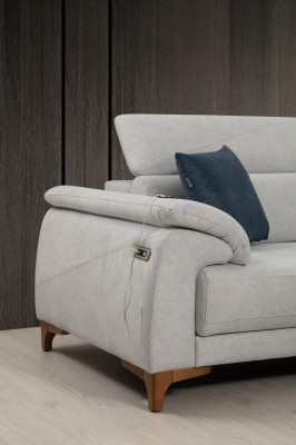 Three-seater sofa couch living room luxury upholstered sofa design modern furniture new
