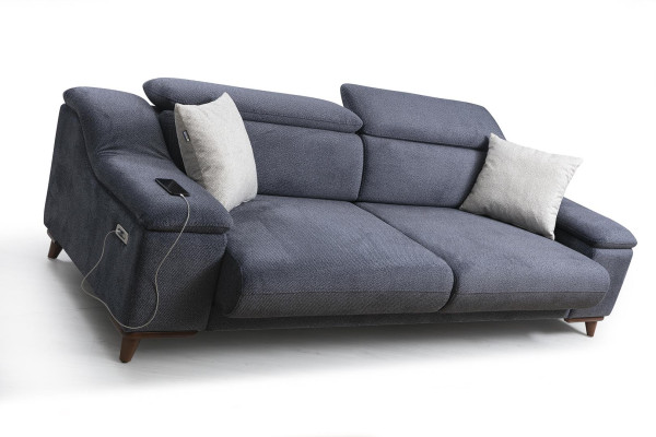 Design Three Seater Sofa Couch Upholstery Modern Living room Textile Sofas new Furniture
