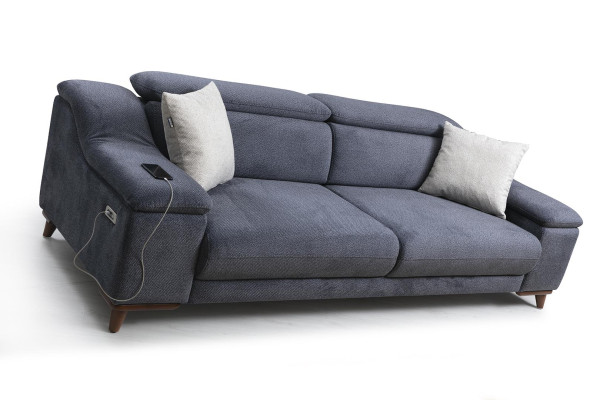 Three-seater sofa couch living room upholstered furniture textile modern furniture new