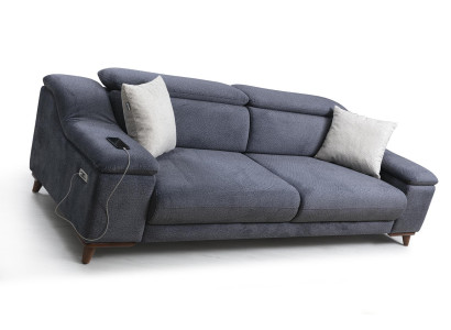 Three-seater sofa couch living room upholstered furniture textile modern furniture new