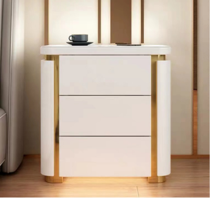Design Night Table .Console Metal Gloss Tables Consoles Sleep Room