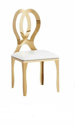Lehn Chair Solid stainless steel Textile Upholstery Chairs Dining table Design Dining room