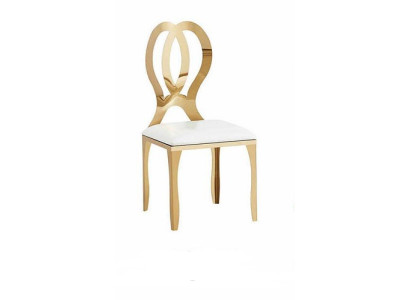 Lehn Chair Solid stainless steel Textile Upholstery Chairs Dining table Design Dining room
