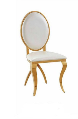 Luxury Textile stainless steel Armchair Dining Room Design Chair Armchair Upholstery