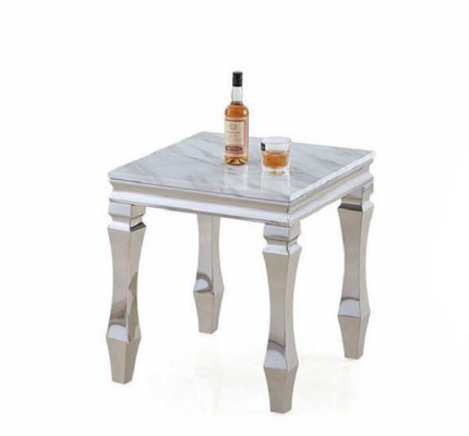 Side table Tables stainless steel Side tables Luxury Living room Furniture Table