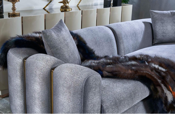 Sofa set 3+3+1 Seat Coffee table Set Sofa Upholstery Couch 4 pieces. set