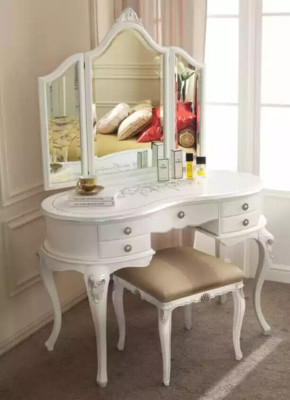Dressing table with Mirror Complete Set Bedroom new 2-piece. Console