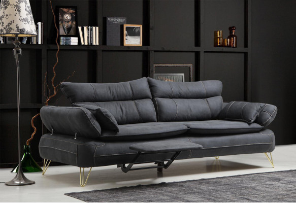 Three Seater Couch Upholstery Furniture Fabric Couches Sofa Designer Furnishings