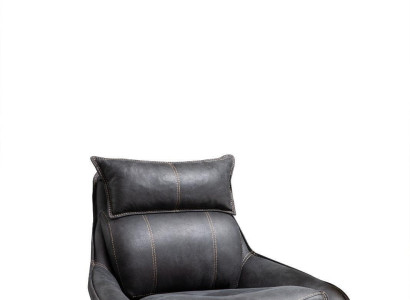 Armchair Couch Upholstery Seat Furniture Leather Modern Chesterfield Single Seater