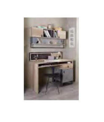 Childrens room Youth Room Set Bed Corner Cabinet Wardrobe Desk Furniture 4pcs