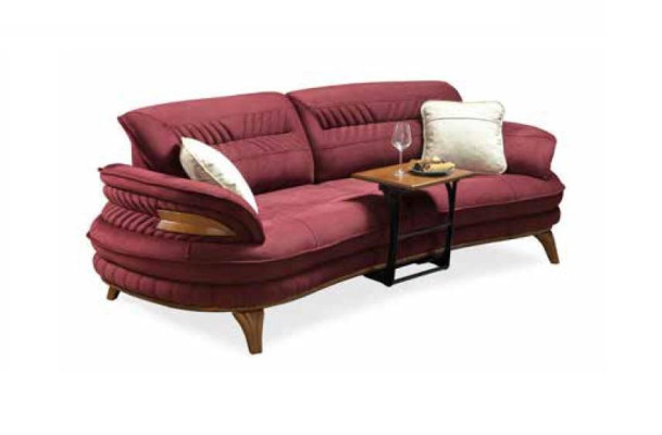 Sofa 3 Seater + Armchair Living room Sofa Sofas Armchair Luxury Fabric Furniture