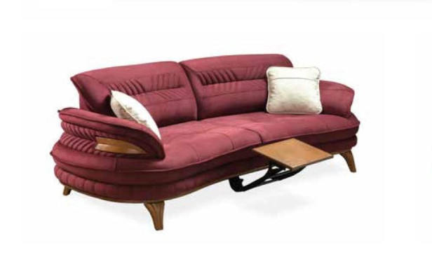 Sofa 3 Seater + Armchair Living room Sofa Sofas Armchair Luxury Fabric Furniture