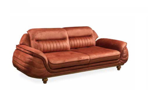 Sofa 3 Seater + Armchair Living room Sofa Sofas Armchair Fabric Furniture Luxury