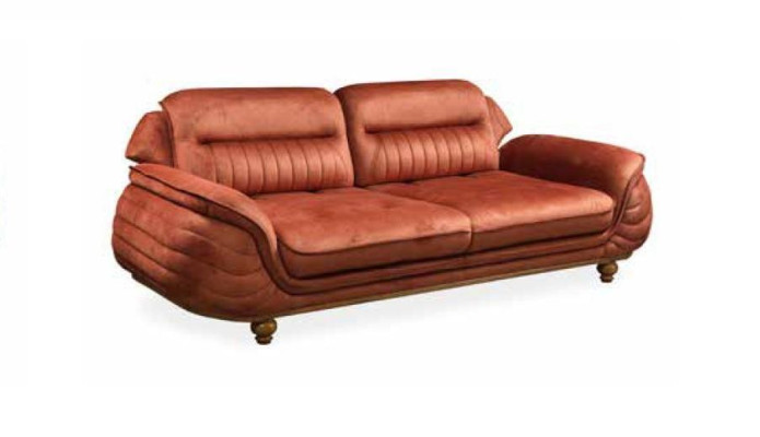 Sofa 3 Seater + Armchair Living room Sofa Sofas Armchair Fabric Furniture Luxury