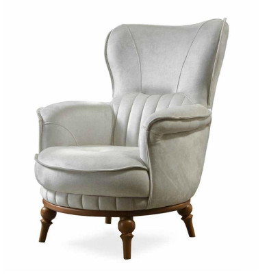 Armchair Luxury Design Textile Living room Classic s Style Furniture Lounge