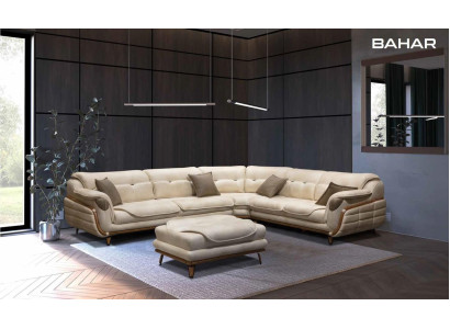 Luxury Corner sofa L-shape Suite Seat Living room Upholstered furniture Corner Sofa