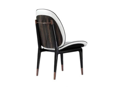 Dining chairs Living room Brown stylish Chair with wooden legs Modern