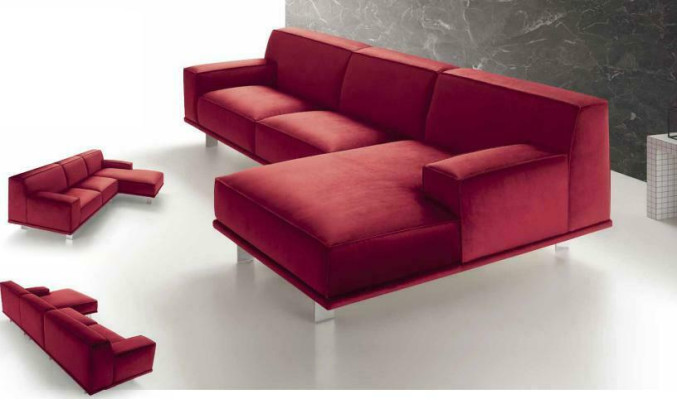 Living landscape Sofas Corner sofa Textile upholstery Design Corner sofa Couch Sofa alfitalia