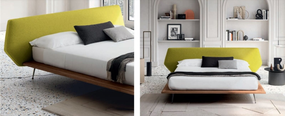 Design Bed Upholstery Luxury Double Hotel Beds Marriage 180x200cm Sleep Room Textile