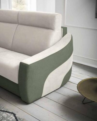 Designer Sofa 2 Seater Fabric Sofa Sofa bed Two-seater Italian Furniture new