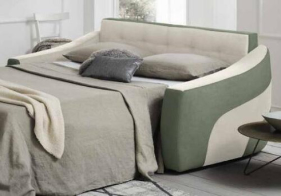 Designer Sofa 2 Seater Fabric Sofa Sofa bed Two-seater Italian Furniture new