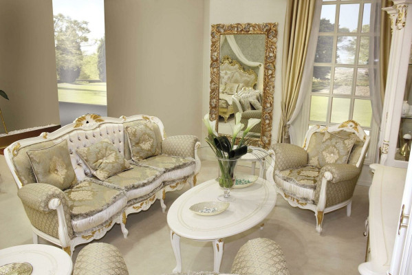 Classic Design Sofa set 3+1 Seater Suite Sofa Luxury Sofas 2 piece set