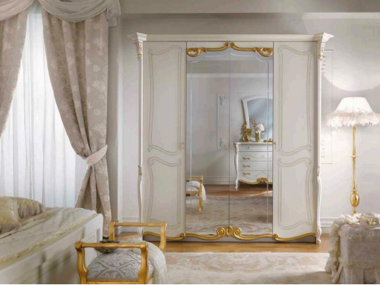 Clothes Wardrobe Clothes cupboards Design Mirror Furniture Living Furniture Wood new