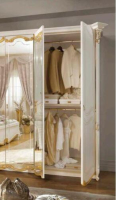 Clothes Wardrobe Clothes cupboards Design Mirror Furniture Living Furniture Wood new