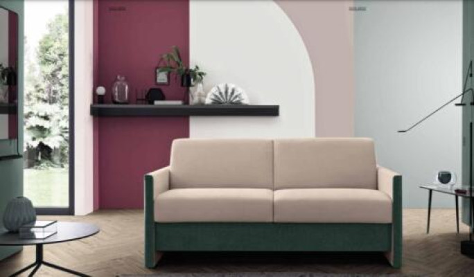 Sofa 3-Seat Sofa Couch Polser Seat Three-Seater Alfitalia Sofas Couches Textile