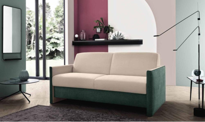 Sofa 3-Seat Sofa Couch Polser Seat Three-Seater Alfitalia Sofas Couches Textile
