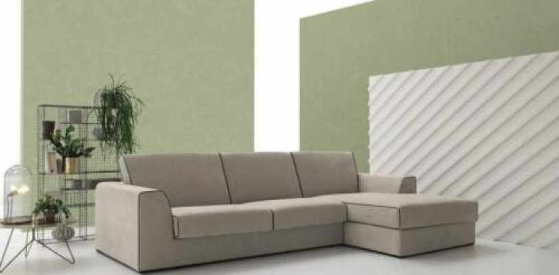 Gray Couch Living landscape Fabric Corner Sofa Design Textile Sofa L-shape alfitalia new