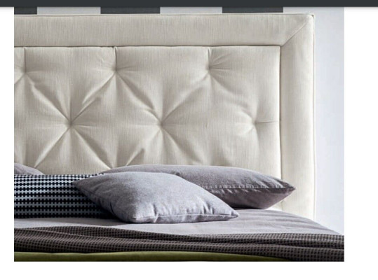 Chesterfield Beds 180x200cm Sleep Room Textile Fabric Bed Design Luxury Hotel