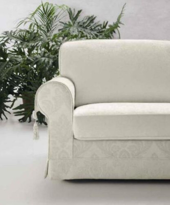 Textile Fabric Luxury 3 Seater Couch Upholstery Wooden Frame Sofa Textile Couch alfitalia