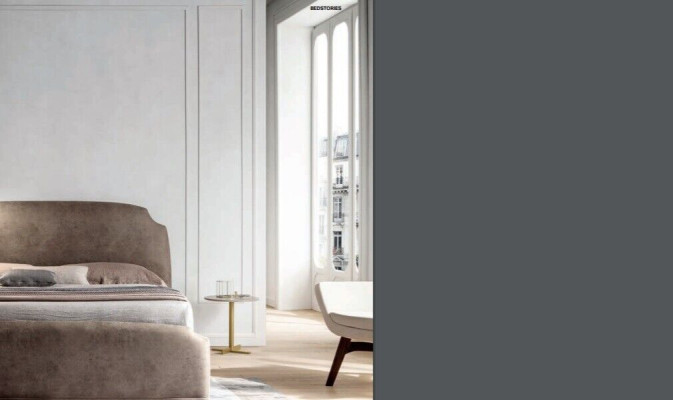Luxury Double Bedroom Textile Beds 200x200 Bed Upholstered bed Italy Furniture