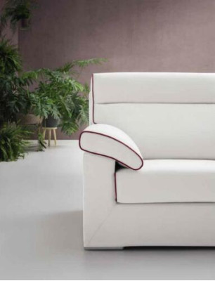 Sofa 3 Seater Living landscape Sofas Couch Upholstery Textile Three-seater alfitalia new