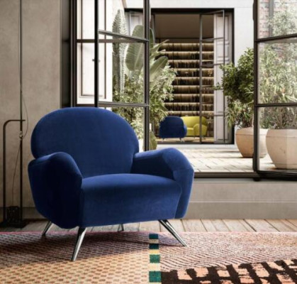 Sofa Couch Upholstery Chair Modern Contemporary Upholstery Armchair Italy 1 Seater