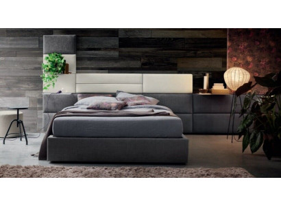 Double Hotel Beds Marriage 180x200cm Sleep Room Wood Luxury Design Bed Upholstery